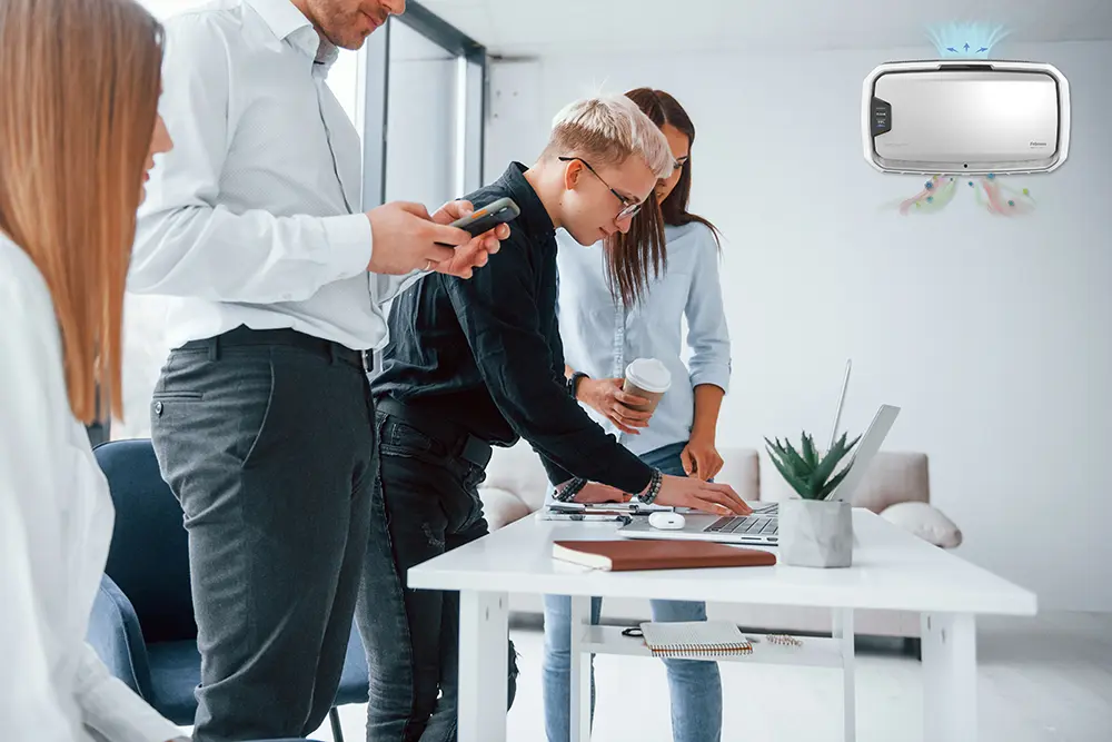 Nos solutions de purification d’air pour bureaux